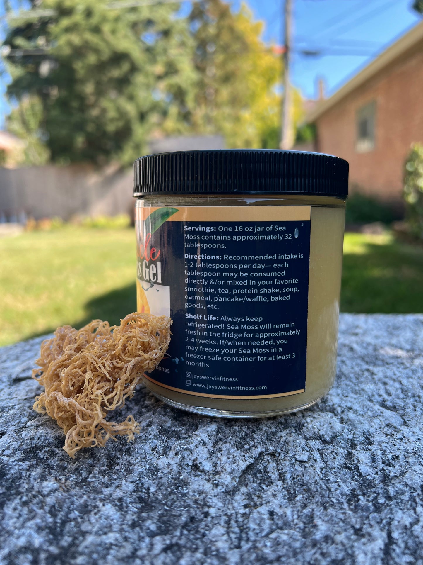 Dreamsicle Sea Moss Gel (Mango Pineapple)