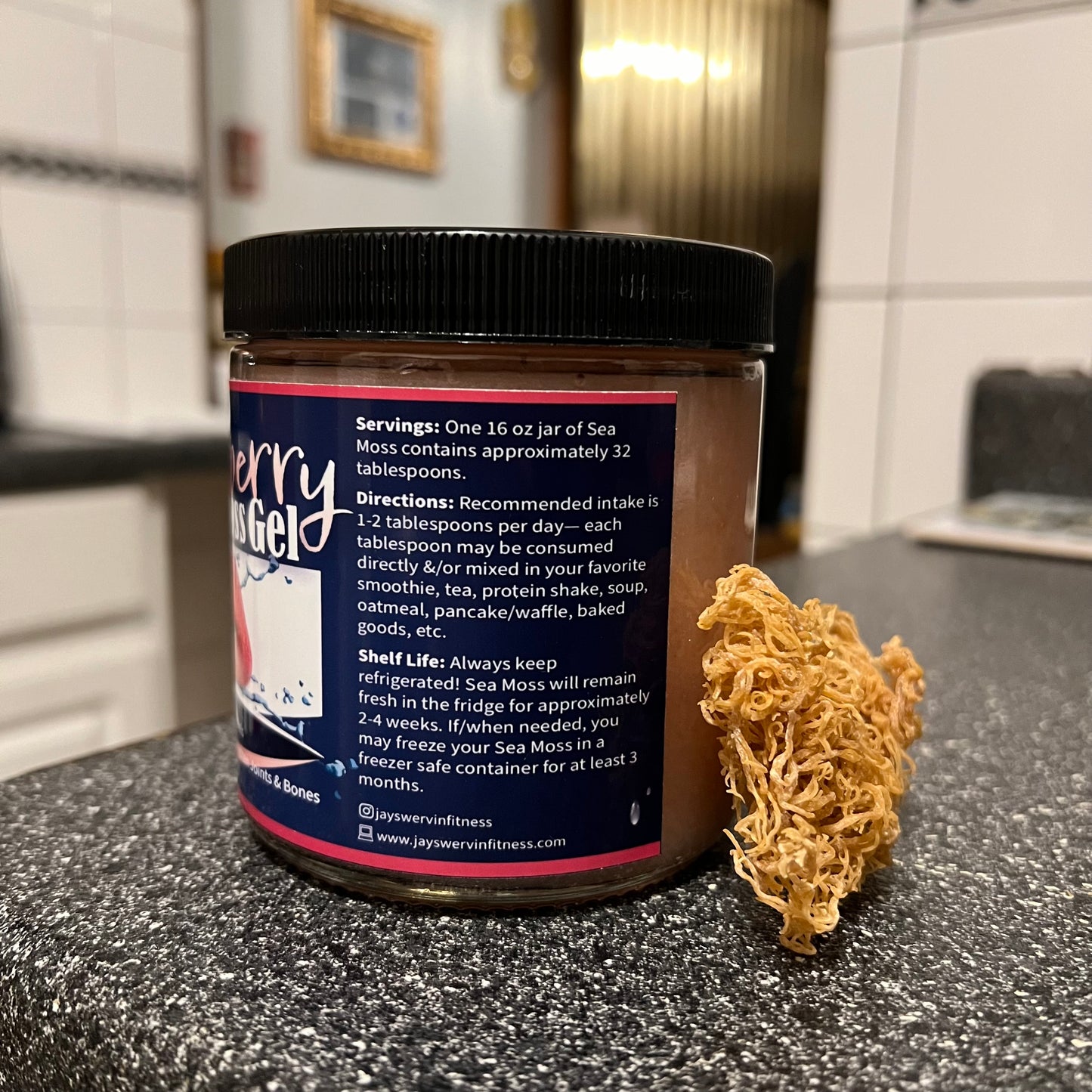 Strawberry Sea Moss Gel