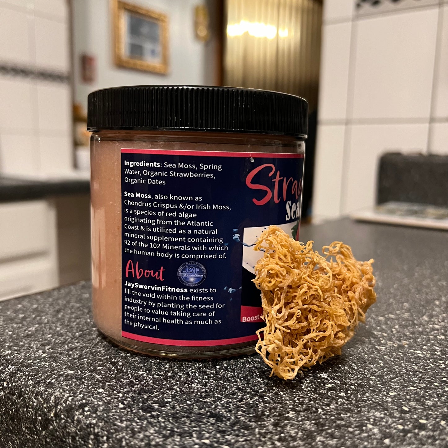 Strawberry Sea Moss Gel