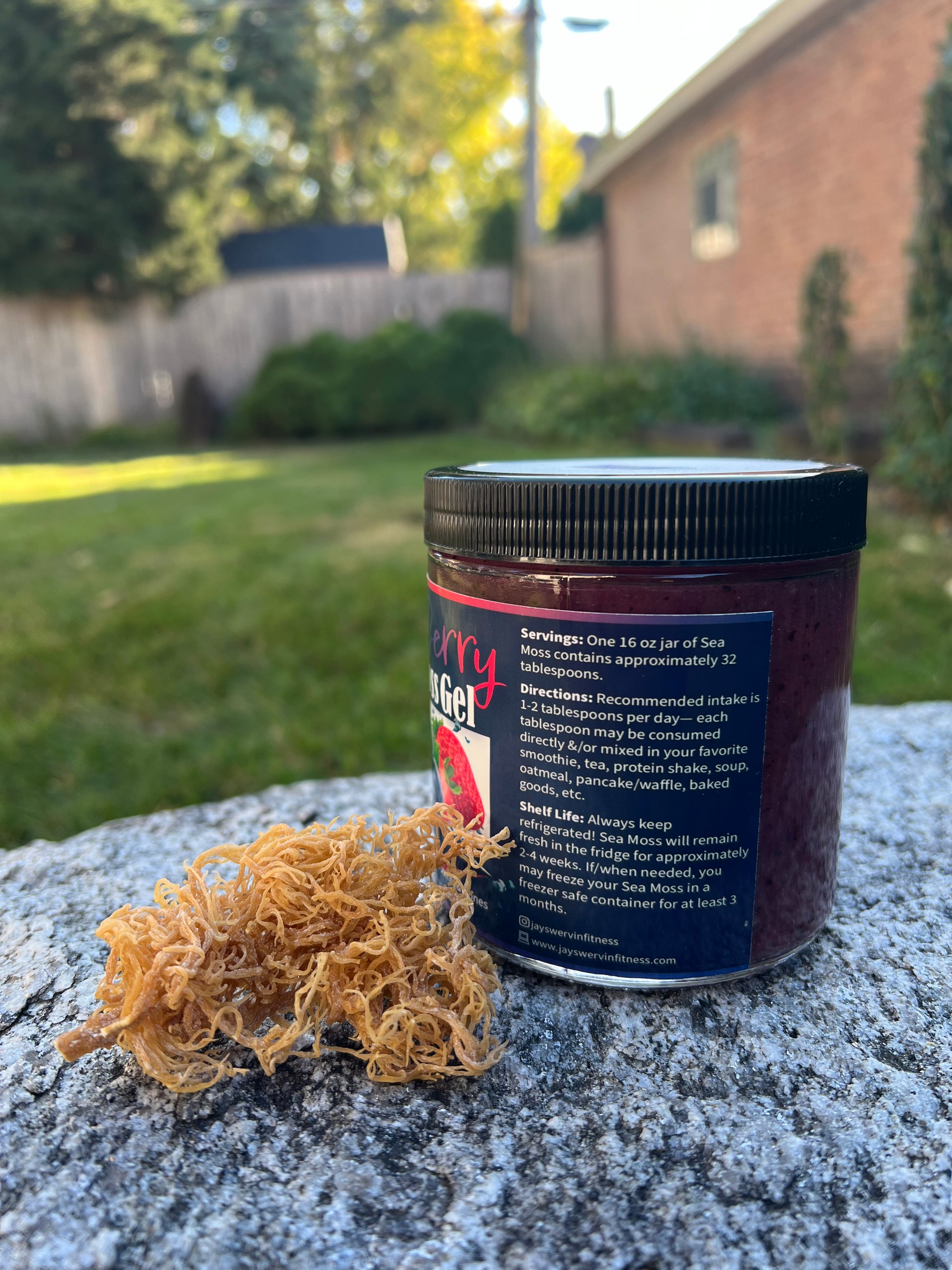 Triple Berry Sea Moss Gel